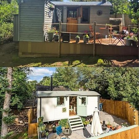 נורת'המפטון Spinney Retreats - 2 X Unique Shepherds Huts Dog Friendly מראה חיצוני תמונה